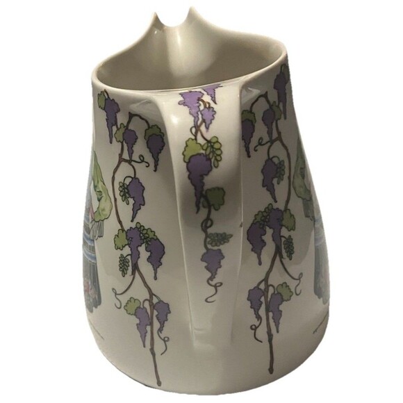 "Villeroy & Boch" 20 Oz Pitcher Design 1900 - Vintage Rare 1980 Art  Nouveau - Picture 2 of 12